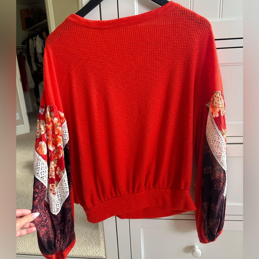 Free People Long Sleeve Blouse
